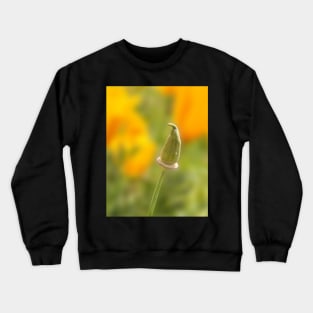 California Poppy Bud Crewneck Sweatshirt